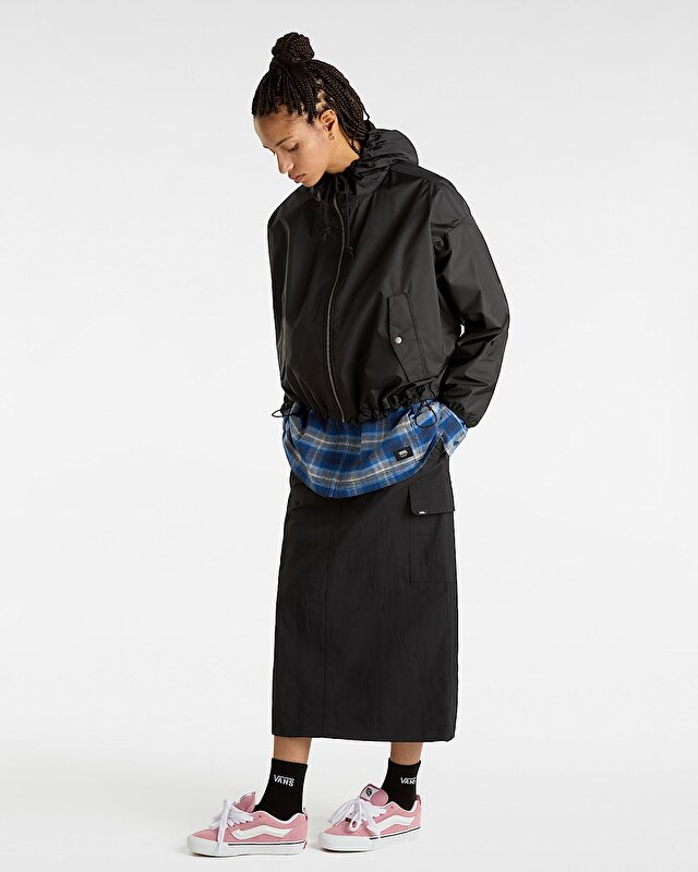 MTE THEO WINDBREAKER CEKET Black