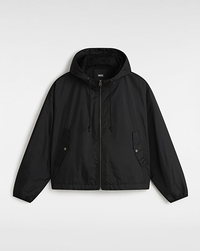 MTE THEO WINDBREAKER CEKET Black