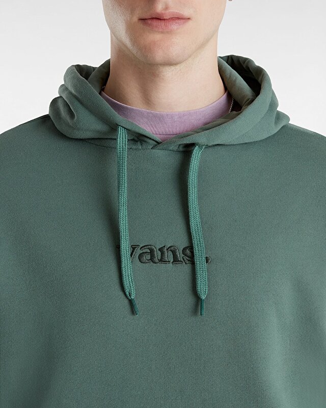 ESSENTIAL RELAXED PULLOVER KAPÜŞONLU ÜST Dark Forest