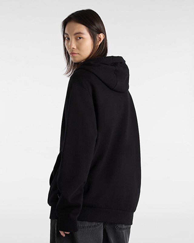 ESSENTIAL RELAXED PULLOVER KAPÜŞONLU ÜST Black