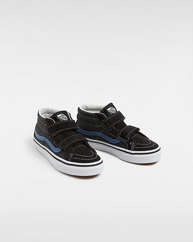 ÇOCUK SK8-MID REISSUE V AYAKKABI (4-8 YAŞ) Grey/Blue