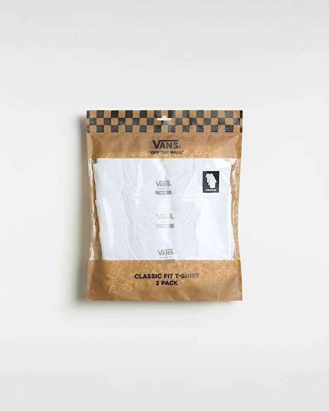VANS BASIC TEE MULTIPACK TİŞÖRT White