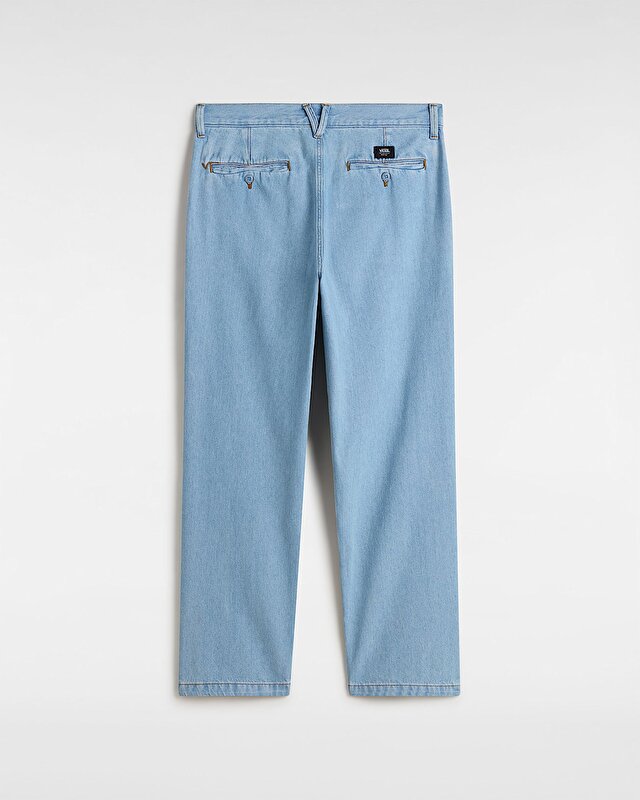 AUTHENTIC CHINO PALMHILL LOOSE TAPERED PANTOLON Faded Denim
