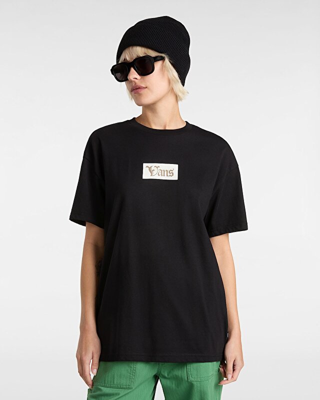 GARDEN OVERSIZED SS TİŞÖRT Black
