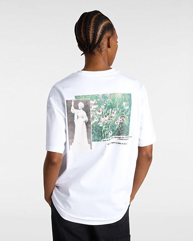 GARDEN OVERSIZED SS TİŞÖRT White