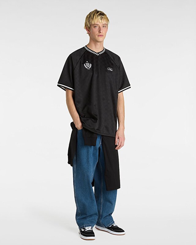 LX HOOLIGAN FIELD KISA KOLLU FORMA Black