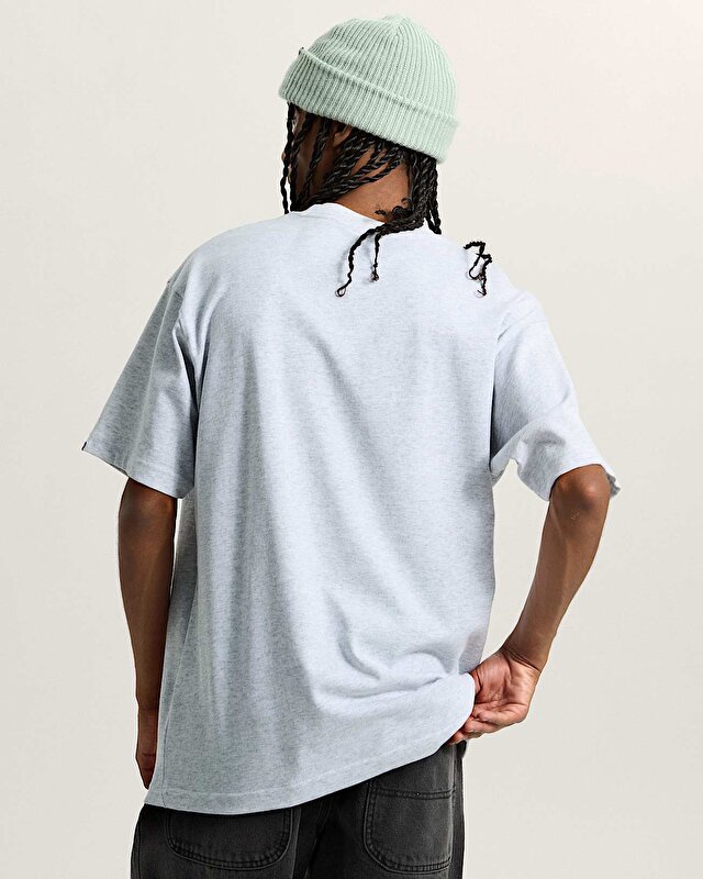 LEFT CHEST II LOOSE SS TİŞÖRT Light Grey Heather