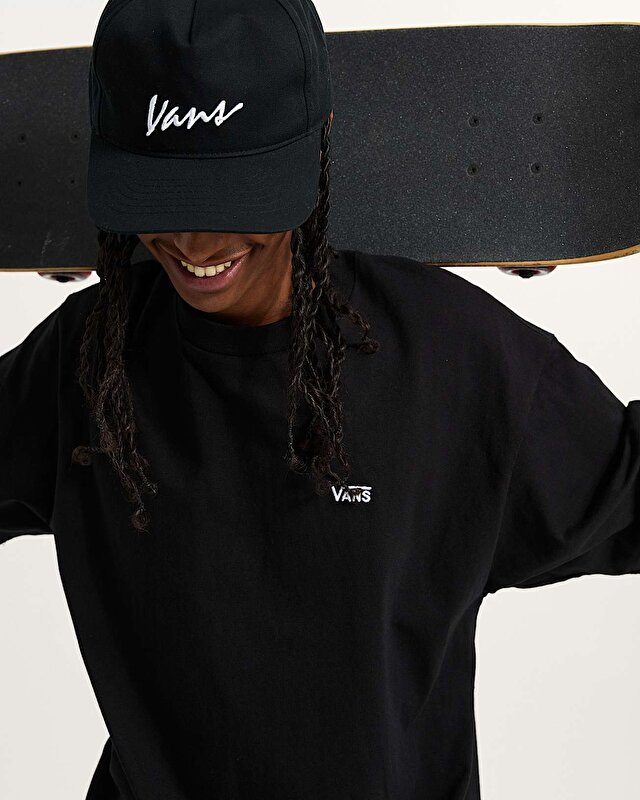 LEFT CHEST II LOOSE SS TİŞÖRT Black