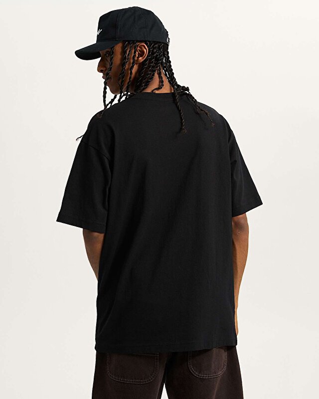 LEFT CHEST II LOOSE SS TİŞÖRT Black