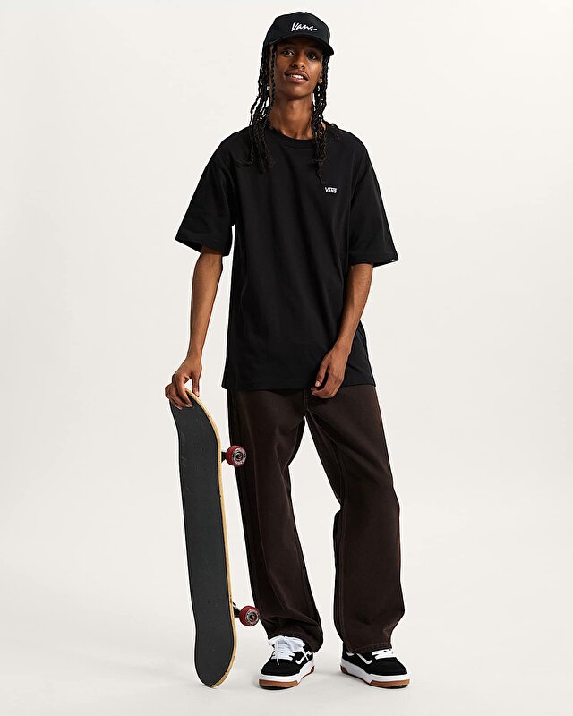 LEFT CHEST II LOOSE SS TİŞÖRT Black
