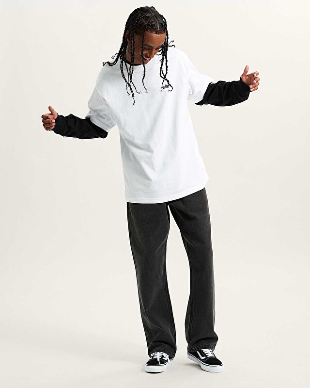 LEFT CHEST II LOOSE SS TİŞÖRT White
