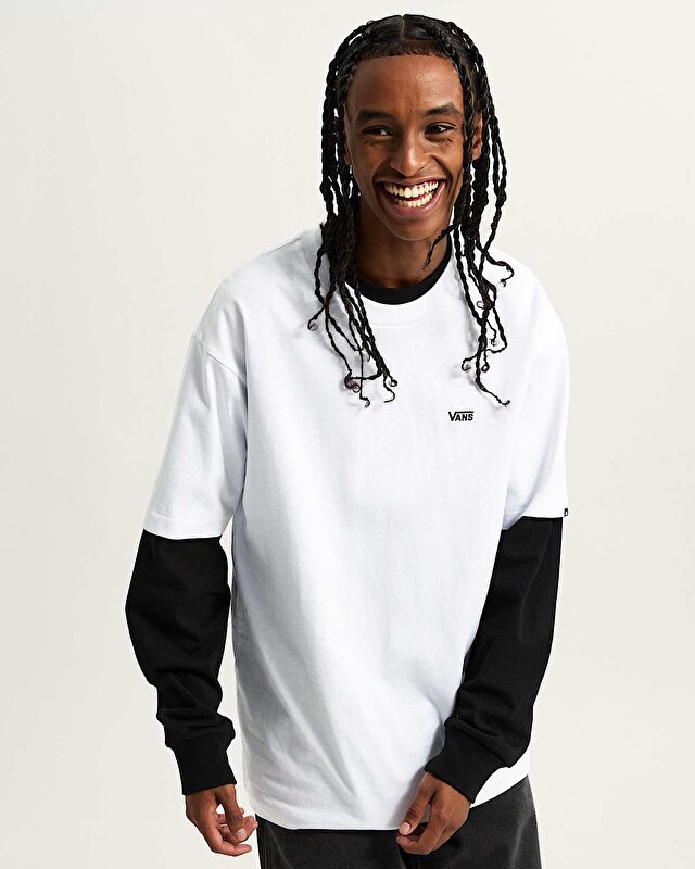 LEFT CHEST II LOOSE SS TİŞÖRT White