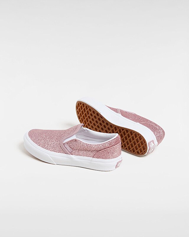 ÇOCUK CLASSIC SLIP-ON GLITTER AYAKKABI (4-8 YAŞ) Rose Gold
