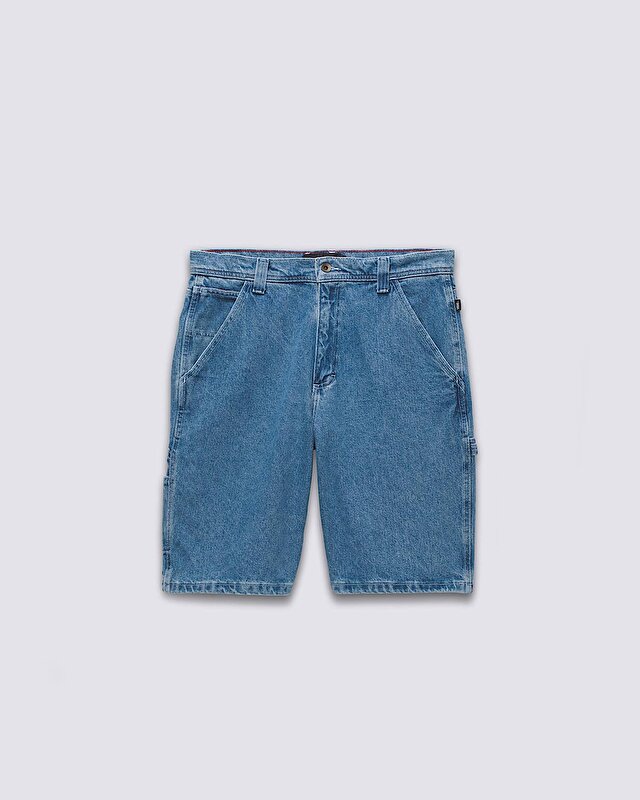 DRILL CHORE LOOSE DENIM ŞORT Stone Wash