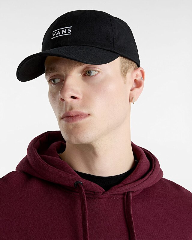 HALF BOX CURVED BILL JOCKEY ŞAPKA Black