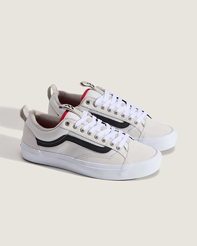 SKATE OLD SKOOL 36 + AYAKKABI Antique White-Black