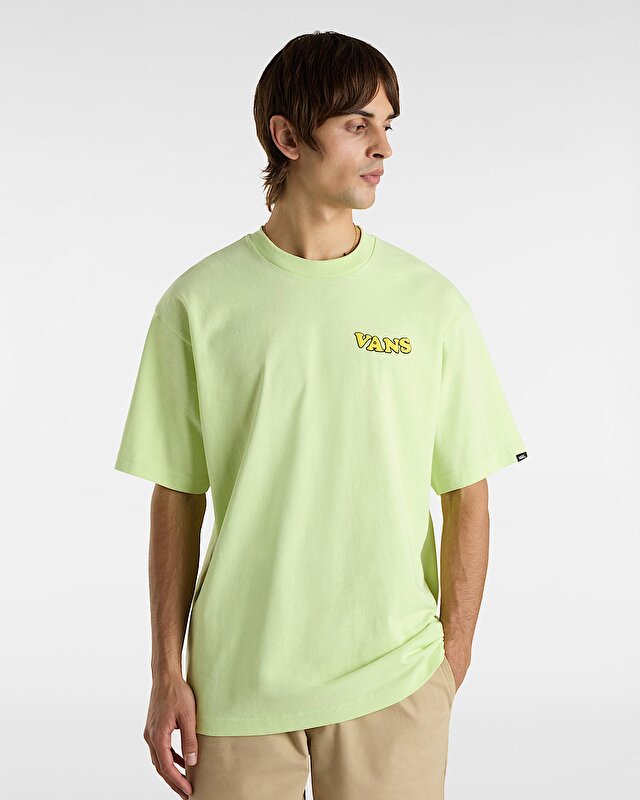 SKULL LA SHAKA LOOSE TİŞÖRT Shadow Lime