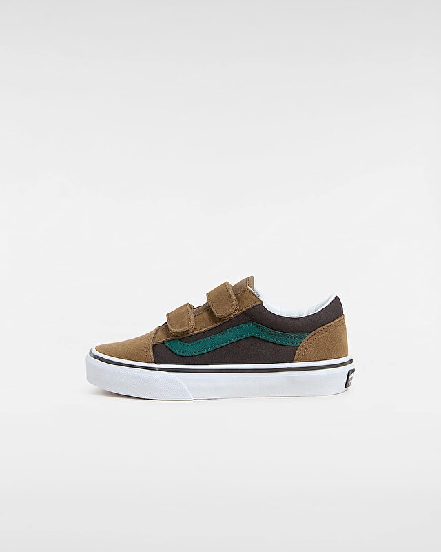 ÇOCUK OLD SKOOL CIRTCIRTLI AYAKKABI (4-8 YAŞ) Brown/Multi