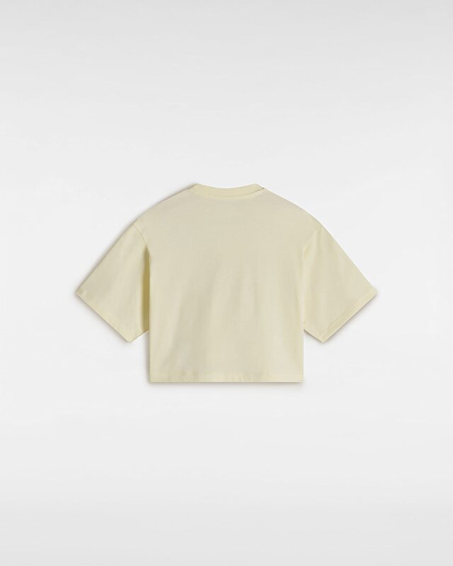 BIRDSONG RELAXED CROP SS TİŞÖRT Lemon Icing