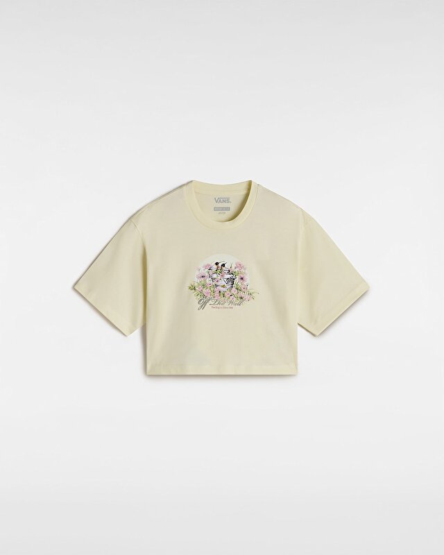 BIRDSONG RELAXED CROP SS TİŞÖRT Lemon Icing
