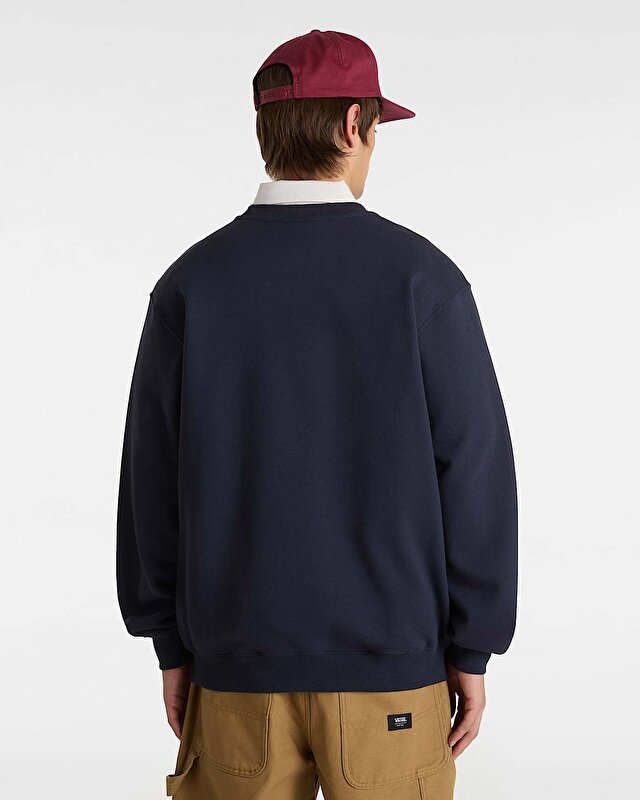 SPRAY ON LOOSE CREW SWEATSHIRT Parisian Night