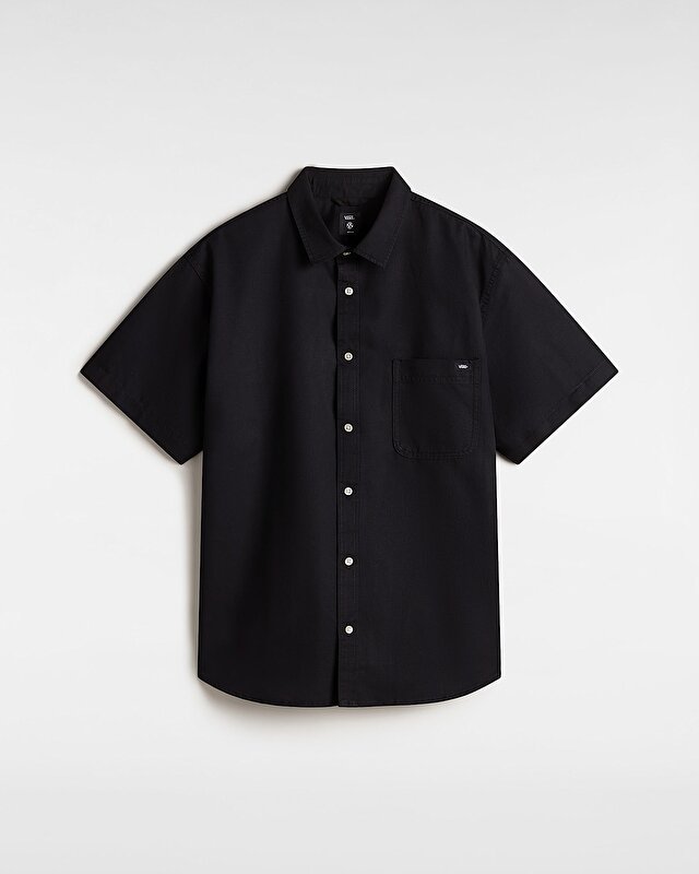 LAWSON SOLID SS WOVEN GÖMLEK Black