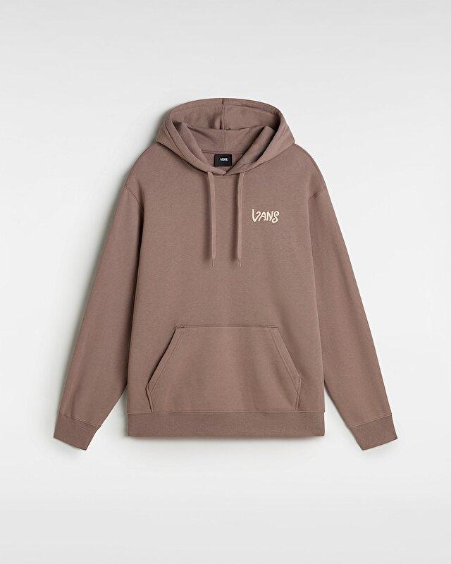 V HAND LOOSE KAPÜŞONLU ÜST Deep Taupe