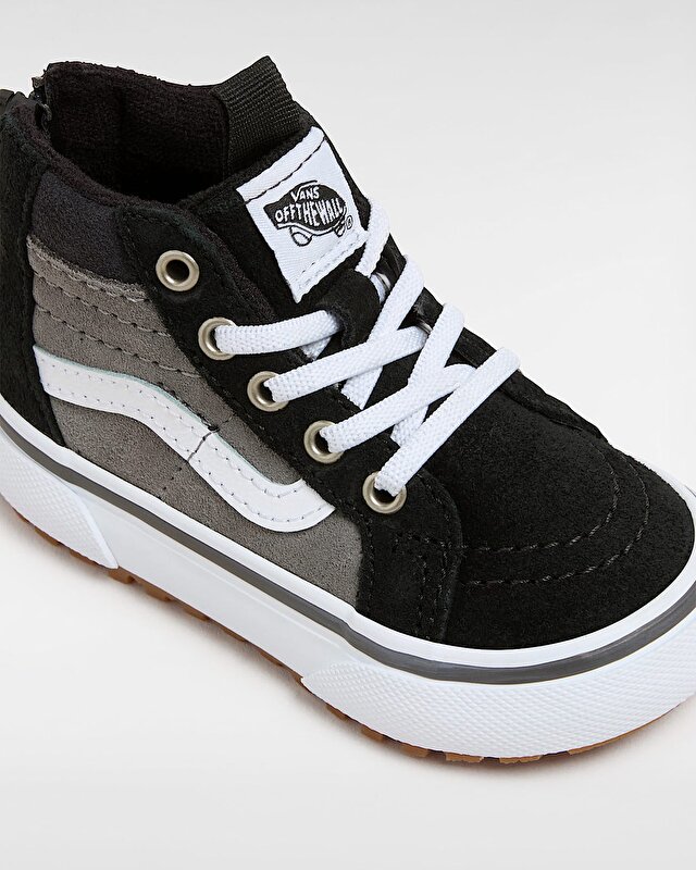 KÜÇÜK ÇOCUK MTE SK8-HI FERMUARLI AYAKKABI (1-4 YAŞ) Black/Grey