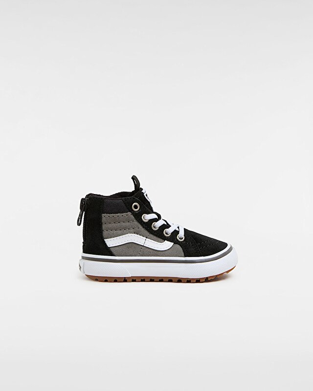 KÜÇÜK ÇOCUK MTE SK8-HI FERMUARLI AYAKKABI (1-4 YAŞ) Black/Grey