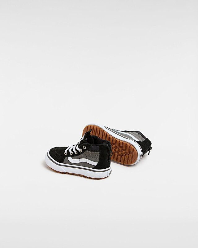 KÜÇÜK ÇOCUK MTE SK8-HI FERMUARLI AYAKKABI (1-4 YAŞ) Black/Grey