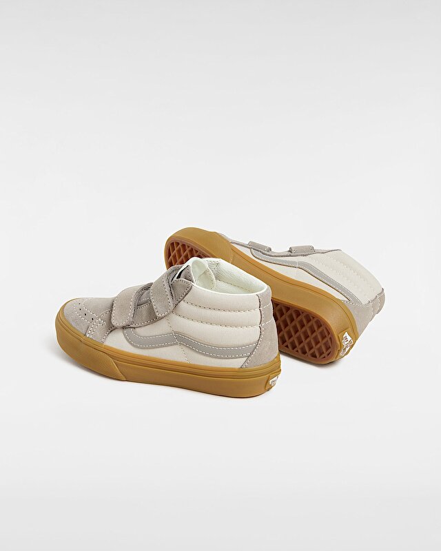 ÇOCUK SK8-MID REISSUE CIRTCIRTLI AYAKKABI (4-8 YAŞ) Gray/Gum