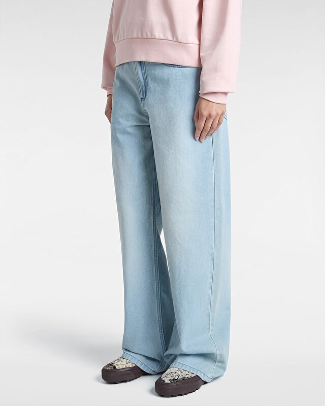 SIRELLE PUDDLE PANTOLON Light Stonewash