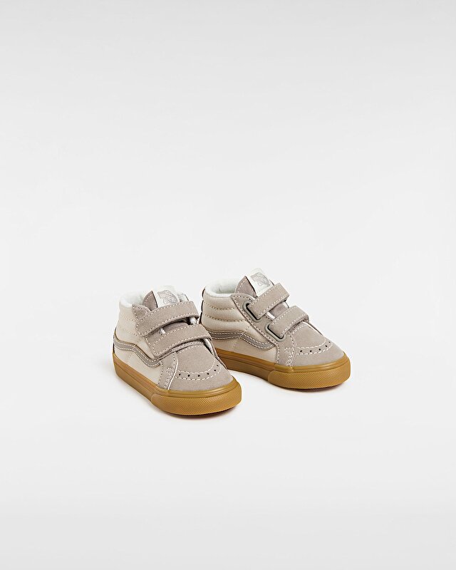 KÜÇÜK ÇOCUK SK8-MID REISSUE CIRTCIRTLI AYAKKABI (1-4 YAŞ) Gray/Gum