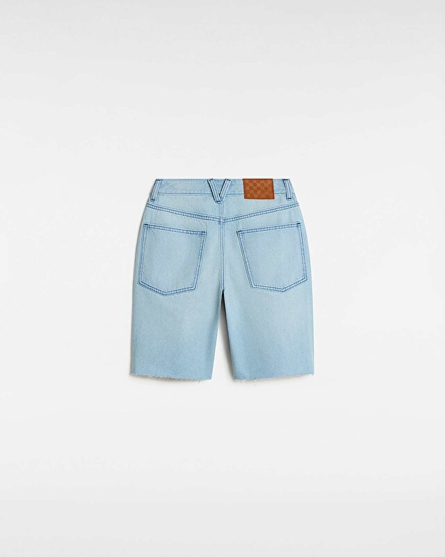 SİRELLE CUT-OFF ŞORT Light Stonewash