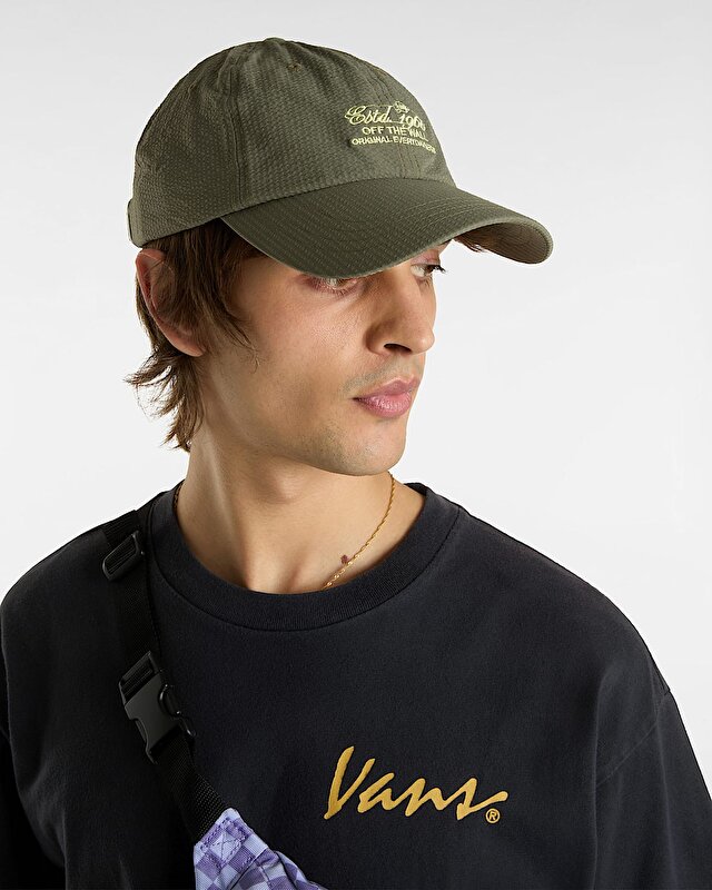 ESTD 1966 CURVED BILL JOCKEY ŞAPKA Loden Green