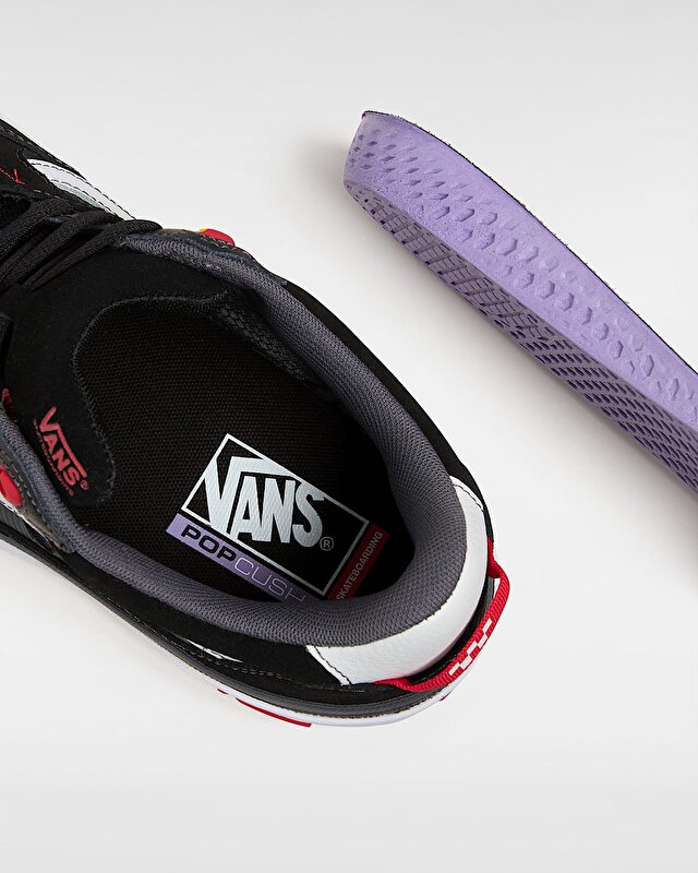 SKATE 2 WAYVEE AYAKKABI Black/White/Red