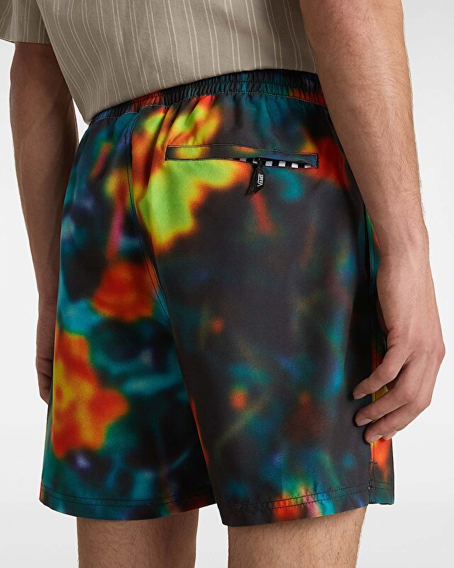 PRIMARY PRINT ELASTIC DENIZ ŞORTU Black/Multi