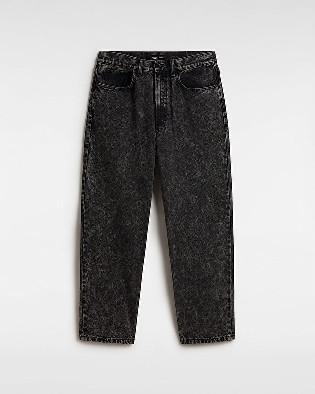 CHECK-5 BAGGY DENIM PANTOLON Stonewash Black