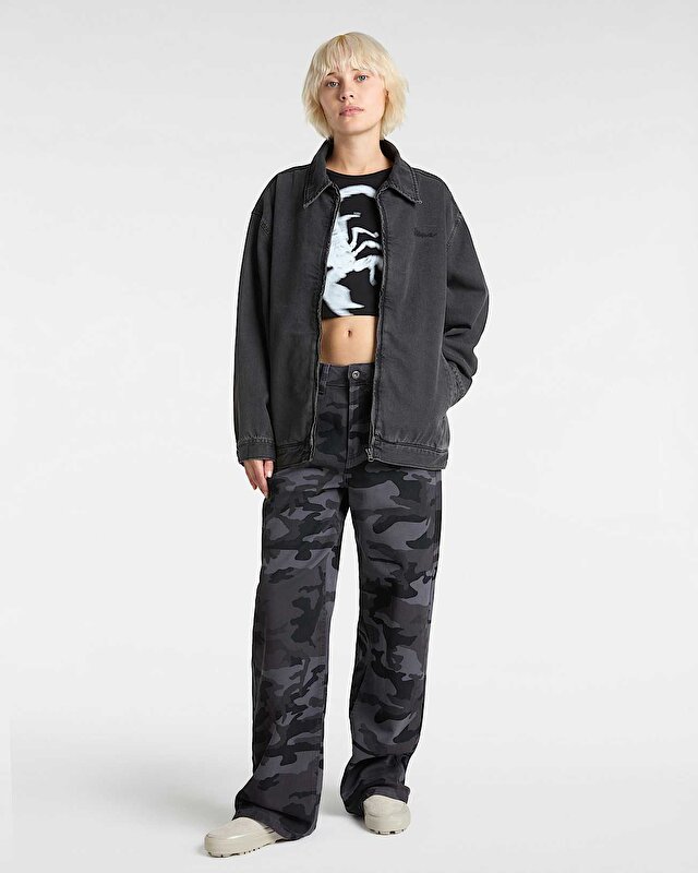 VENOM FITTED CROP TİŞORT Black