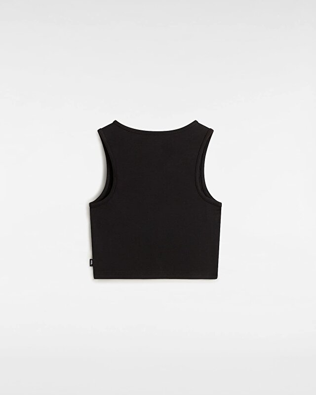 VENOM FITTED CROP TİŞORT Black