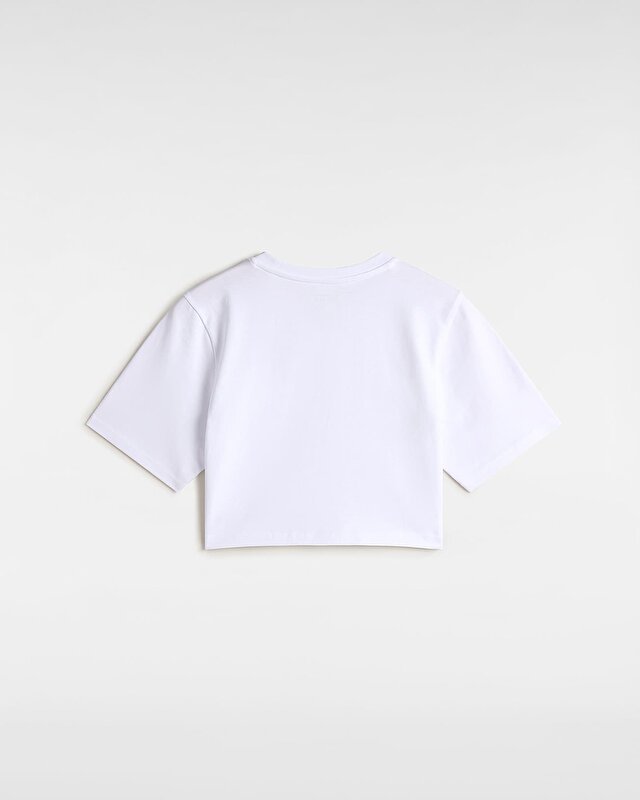 W STYLE 76 II CREW CROP SS TİŞORT White
