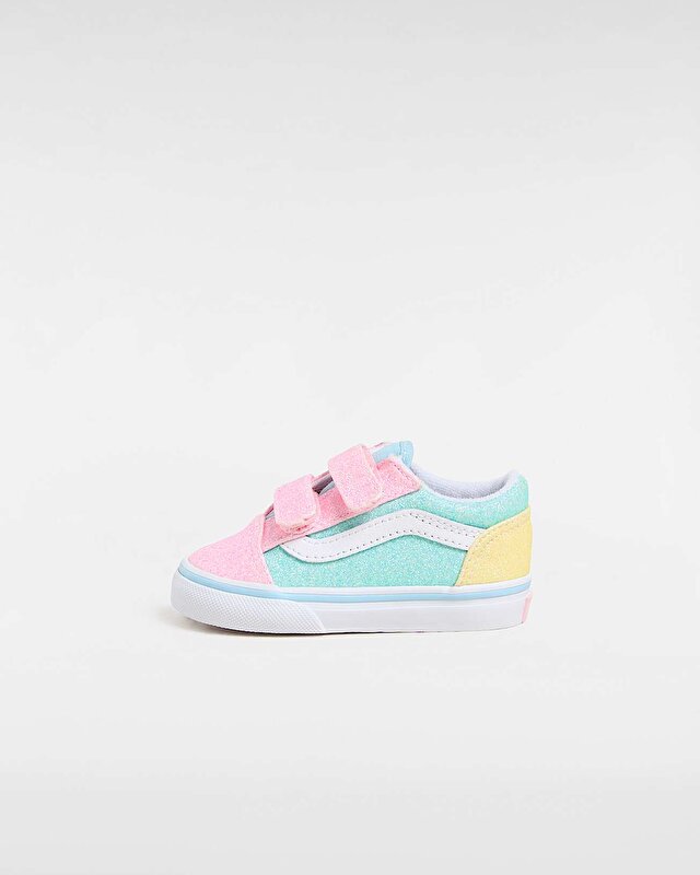KÜÇÜK ÇOCUK OLD SKOOL CIRTCIRTLI AYAKKABI (1-4 YAŞ) Pastel Multi