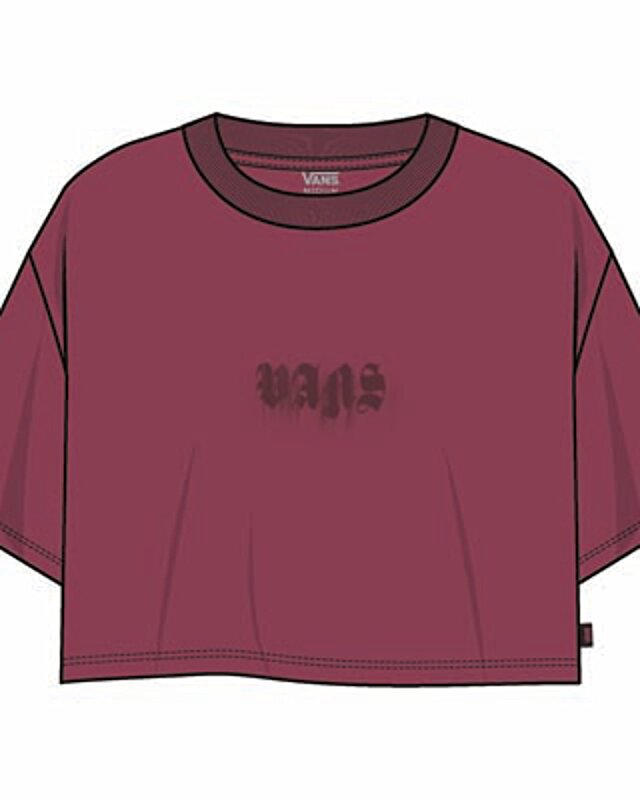 NIGHTWASH SS RELAX CROP TİŞÖRT Cherries Jubilee