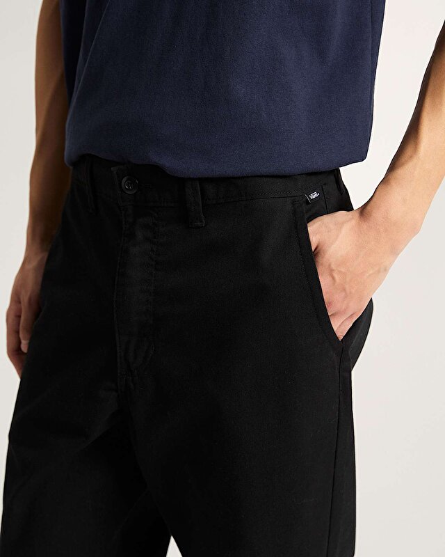 AUTHENTIC CHINO RELAXED PANTOLON Black