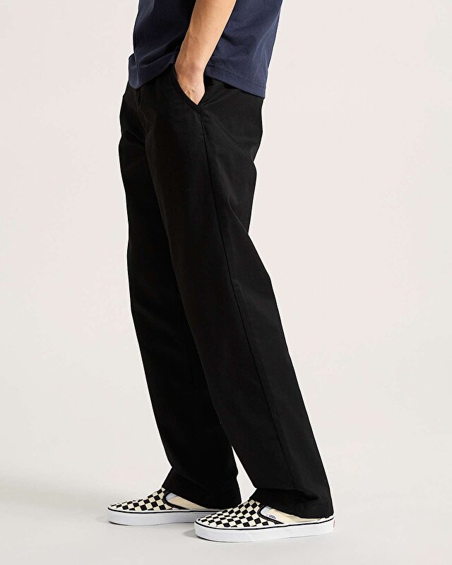 AUTHENTIC CHINO RELAXED PANTOLON Black