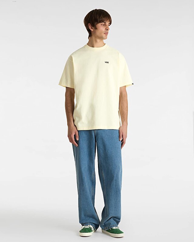 LEFT CHEST II LOOSE TİŞÖRT Lemon Icing