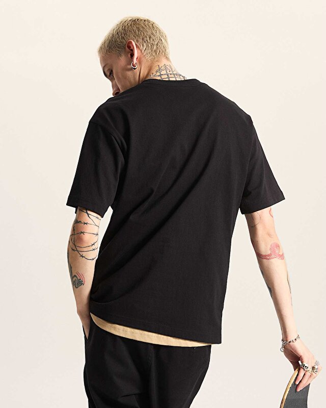 BLOCKED BOX LOOSE TİŞÖRT Black