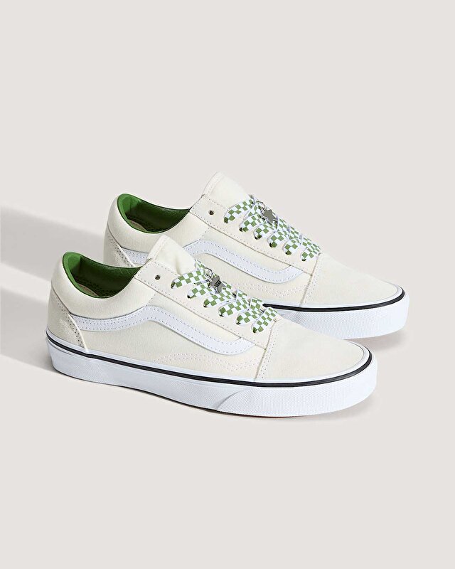 OLD SKOOL AYAKKABI Marshmallow/Green