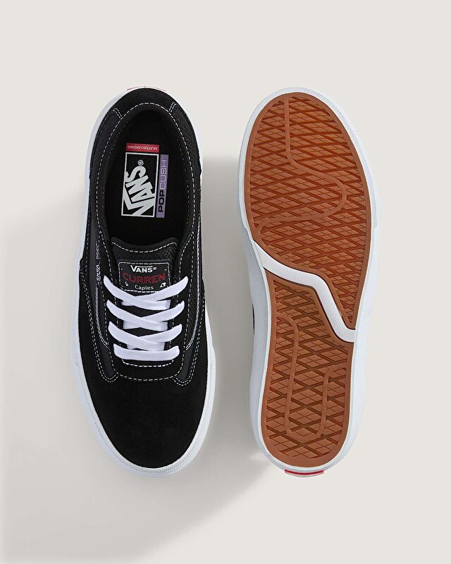 SKATE CURREN CAPLES AYAKKABI Black/White