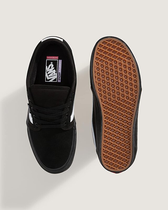 SKATE CHUKKA LOW SIDESTRIPE AYAKKABI Black